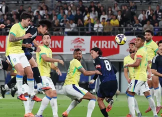 Brasil amarga derrota histórica para o Japão em partida amistosa em Tóquio