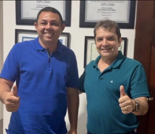 Prefeito de Altamira, Martin Pageu, declara apoio à pré-candidatura de Hilton Gonçalo ao Senado