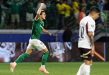 Palmeiras supera vantagem da LDU, vence por 4 a 0 e garante vaga na final da Copa Libertadores
