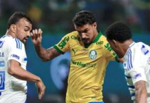 Com empate diante do Cruzeiro, Palmeiras abre um ponto de vantagem